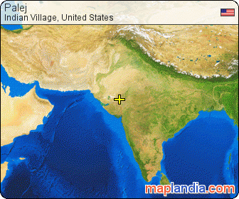 Palej satellite map