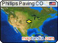 Phillips Paving CO satellite map