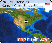 Phillips Paving CO satellite map