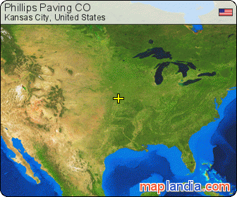 Phillips Paving CO satellite map