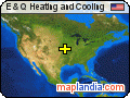 E & Q Heating and Cooling satellite map