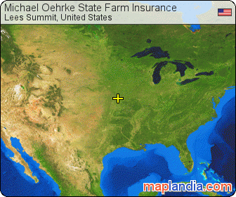 Michael Oehrke State Farm Insurance satellite map