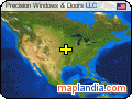 Precision Windows & Doors LLC satellite map