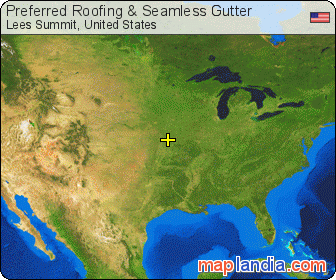 Preferred Roofing & Seamless Gutter satellite map