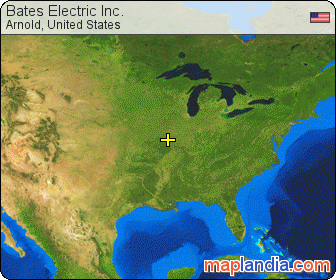 Bates Electric Inc. satellite map