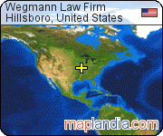 Wegmann Law Firm satellite map