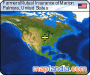 Farmers Mutual Insurance of Marion  satellite map