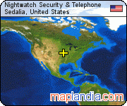 Nightwatch Security & Telephone satellite map