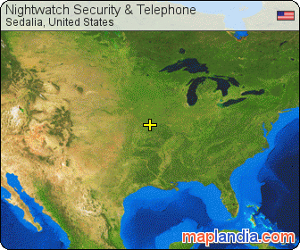Nightwatch Security & Telephone satellite map