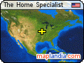 The Home Specialist satellite map