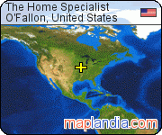 The Home Specialist satellite map