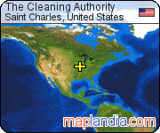 The Cleaning Authority satellite map