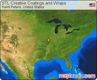 STL Creative Coatings and Wraps satellite map