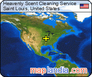 Heavenly Scent Cleaning Service satellite map