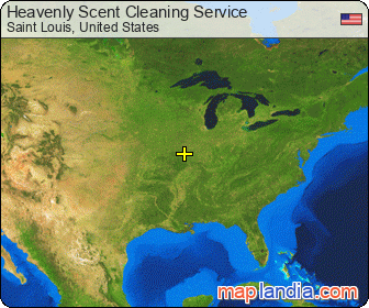 Heavenly Scent Cleaning Service satellite map