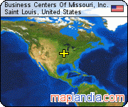 Business Centers Of Missouri, Inc. satellite map