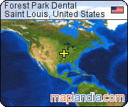 Forest Park Dental satellite map