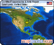 CertifiedTransmission & Auto Repair satellite map