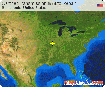 CertifiedTransmission & Auto Repair satellite map