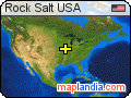 Rock Salt USA satellite map