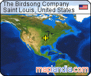 The Birdsong Company satellite map
