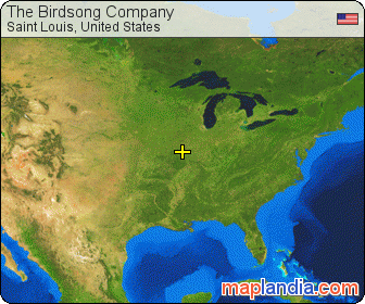 The Birdsong Company satellite map