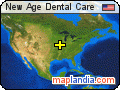 New Age Dental Care satellite map