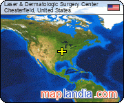 Laser & Dermatologic Surgery Center satellite map