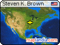 Steven K. Brown satellite map