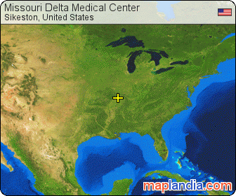 Missouri Delta Medical Center satellite map