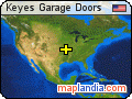 Keyes Garage Doors satellite map