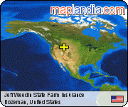 Jeff Weedin State Farm Insurance satellite map
