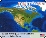 Malcom Roofing & General Contractin satellite map