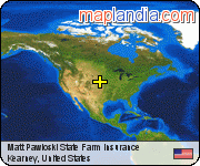 Matt Pawloski State Farm Insurance satellite map