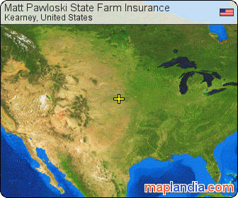 Matt Pawloski State Farm Insurance satellite map