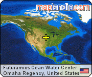 Futuramic’s Cean Water Center satellite map