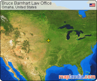 Bruce Barnhart Law Office satellite map