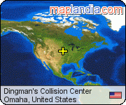 Dingman's Collision Center satellite map