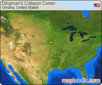 Dingman's Collision Center satellite map