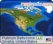 Platinum Bathrooms LLC satellite map