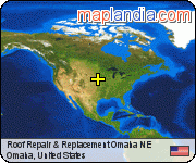 Roof Repair & Replacement Omaha NE satellite map