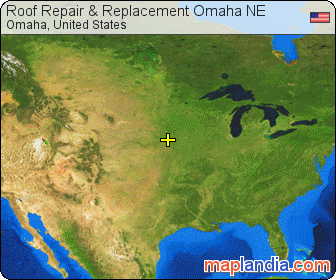 Roof Repair & Replacement Omaha NE satellite map