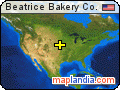 Beatrice Bakery Co. satellite map