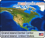 Grand Island Dental Center satellite map