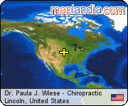 Dr. Paula J. Wiese - Chiropractic satellite map