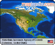 Hometown Insurance Agency of Columb satellite map