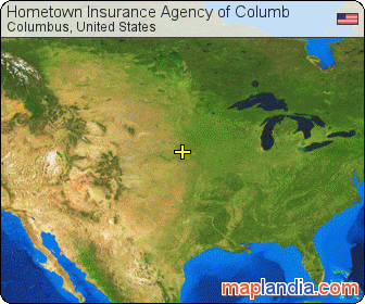 Hometown Insurance Agency of Columb satellite map