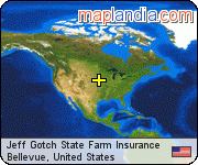 Jeff Gotch State Farm Insurance satellite map