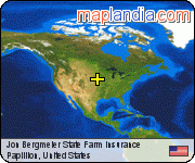 Jon Bergmeier State Farm Insurance satellite map