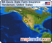 Bill Davis State Farm Insurance satellite map